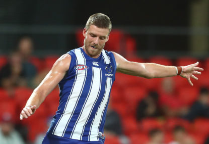 North Melbourne Kangaroos vs Gold Coast Suns: AFL live scores