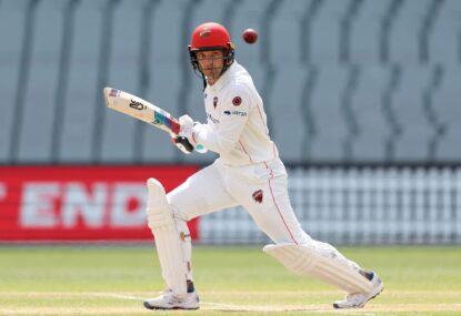 Not so sweet 16: Clutter of wickets falls on both sides in crazy start with Shield final poised on a knife's edge
