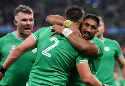 17 STRAIGHT! Ireland smash Scotland to set up quarter-final vs All Blacks, sweat on Aussie Mack