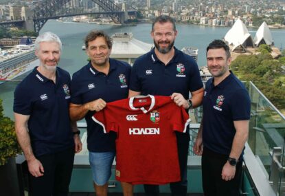 'Funny how sport works': Ex-Wallaby Nucifora officially jumps on board Lions' ticket, sets up reunion with Schmidt