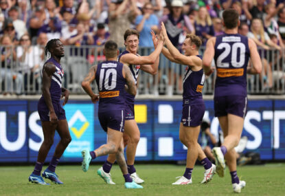 Fremantle Dockers vs Adelaide Crows: AFL live scores, blog