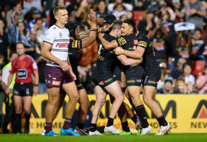 Penrith Panthers vs Manly Sea Eagles: NRL live scores