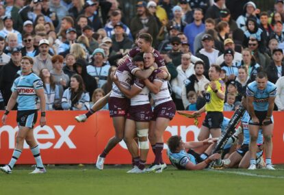 Cronulla Sharks vs Manly Sea Eagles: NRL live scores