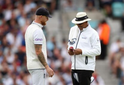 Got him! Gone! Cricket's most error-prone ump dumped