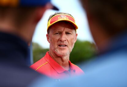 'Concentrate on getting the state running well': Hardwick whacks Victorian Premier over Balta ban, rues undisciplined Suns