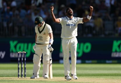 Indian superstar beats gun Poms to take out ICC men's Test cricketer of the year award