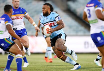 Canberra Raiders vs Cronulla Sharks: NRL live scores