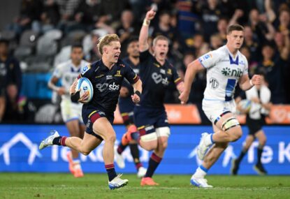 The next Dmac? Highlanders' next All Black generation overcomes Blues to post emotional first win