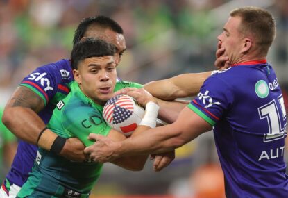 Las Vegas Raiders of a different kind: No inflatable baseball bat needed as Green Machine flatten Warriors