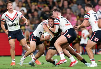 Five and a Kick: Panthers’ crown slipping after Roosters boilover, Turbo and DCE injured as Warriors upset Manly