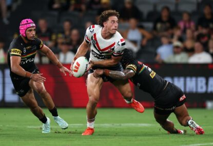 Sydney Roosters vs Penrith Panthers: NRL live scores