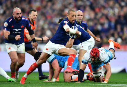 France win Six Nations after hooker evades send-off for flying headbutt, England sink Wales in record romp