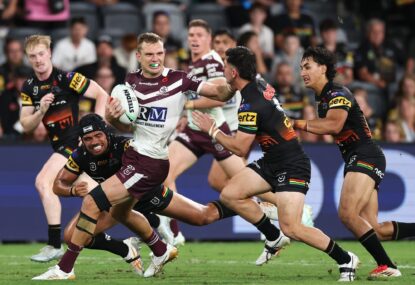 Five and a Kick: Premiers plummet to last after Turbo boosts Manly, desperate Des should drop Fifita as Cowboys cane Titans