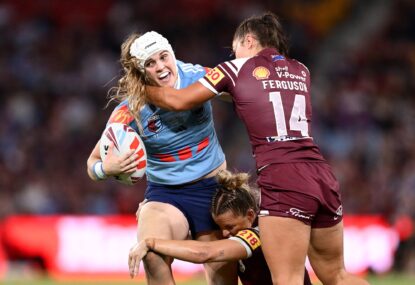Southwell sublime as Blues belt Maroons in Origin opener but hooker fuming: ‘I felt an eye gouge’