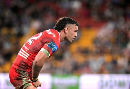 ‘Never seen anything like this’: is Su’A clanger the worst bombed try in rugby league history?