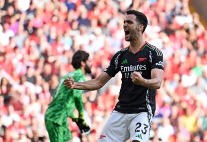 Gunners stage great escape to set up six-way battle as Champions League race goes down to the wire