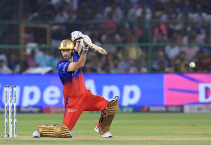 End of the road for Maxwell as injury brings IPL campaign to abrupt halt