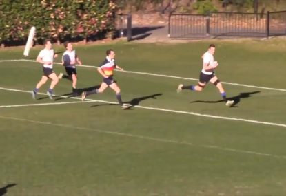 The schoolboy highlights that landed Nick Frost a Super Rugby contract