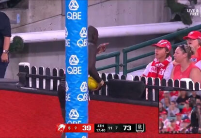 SCG confirm hefty ban for teenage Swans fan for ugly Aliir incident after emotional radio plea for 'stupid kid'