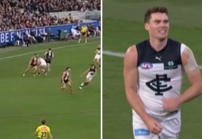 'Put it back in!' Saint's dog act on ex-teammate's injured shoulder actually helps him