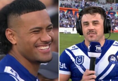 LISTEN: 'Grabbed the game by the balls' - Reed Mahoney's massive praise for Crichton after Dogs win