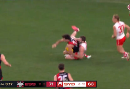 WATCH: Is this the softest dangerous tackle free ever?