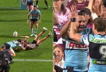 Nightmare for Reuben Garrick as howler in own in goal kills off Sea Eagles comeback
