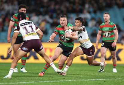 NRL Judiciary: Rabbitohs pair banned, Wighton learns fate for hip-drop, Crichton cops feather touch for elbow