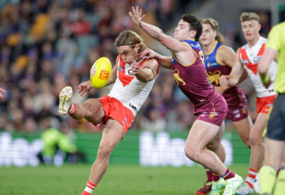 Sydney Swans vs Brisbane Lions: AFL live scores