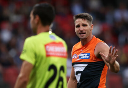 Coleman Medallist's bizarre injury hands Giants Opening Round blow, Pies star to miss blockbuster match