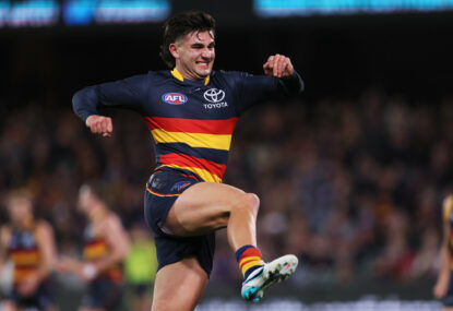 AS IT HAPPENED: Tex, Thilthorpe kick Crows to comfortable win