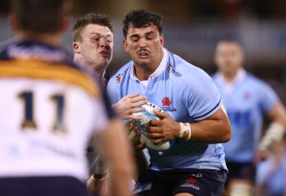 This Waratahs departee could play for five countries. He still wants to be a Wallaby
