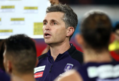 Justin Longmuir is in the hottest seat in footy - but he's not cooked just yet