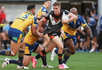 NRL News: Dropped Eel steps back, Tigers take action over Galvin stand-down reaction, Seibold slams Manly's crowded schedule