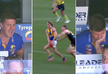 'TACKLE OF THE YEAR!' McQualter blows a gasket as Tiger's insane chasedown breaks Eagles hearts