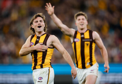 Hawthorn Hawks vs West Coast Eagles: AFL live scores