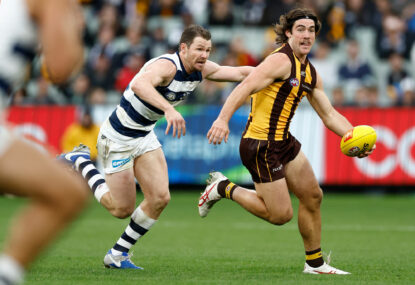 Geelong Cats vs Hawthorn Hawks: AFL live scores