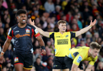 A battle of the ballers and a muck the ruck, slash the tyres scrap to decide who makes the Super Rugby final two