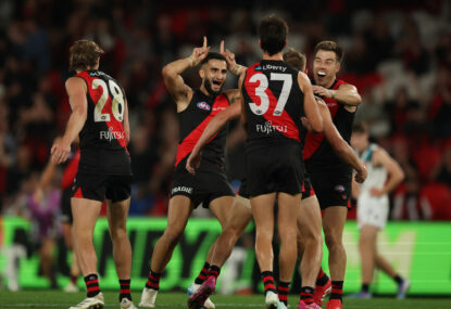 Footy Fix: Don't overreact - Essendon are still bad, it's just Port were worse