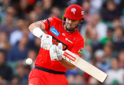 Marsh turns back the clock, Scorchers lose 7-5 as Renegades take champions to the wire in BBL thriller