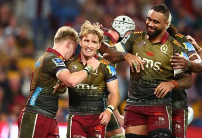 Reds' stoic defence rattles Blues as Kiss' men get season back on track on the back of Lynagh double