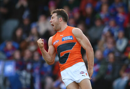 GWS Giants vs Western Bulldogs: AFL live scores