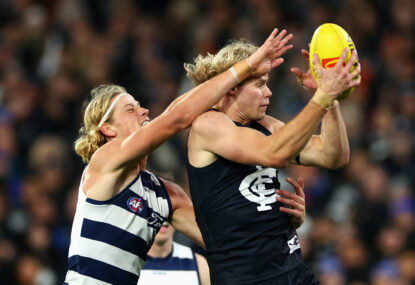 Carlton Blues vs Geelong Cats: AFL live scores, blog