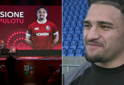 'Far out bro': Emotional Tuipulotu admits Lions selection has weighed on his mind all year
