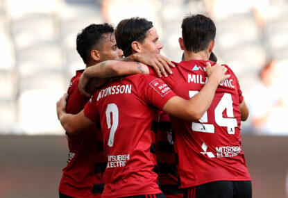 Wanderers rise to sixth after ten-minute blitz cruels sluggish Phoenix