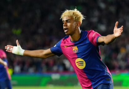 'Pele-esque', 'world's best already': 17-year-old Barca star dazzles with wonder goal in epic CL semi draw with Inter